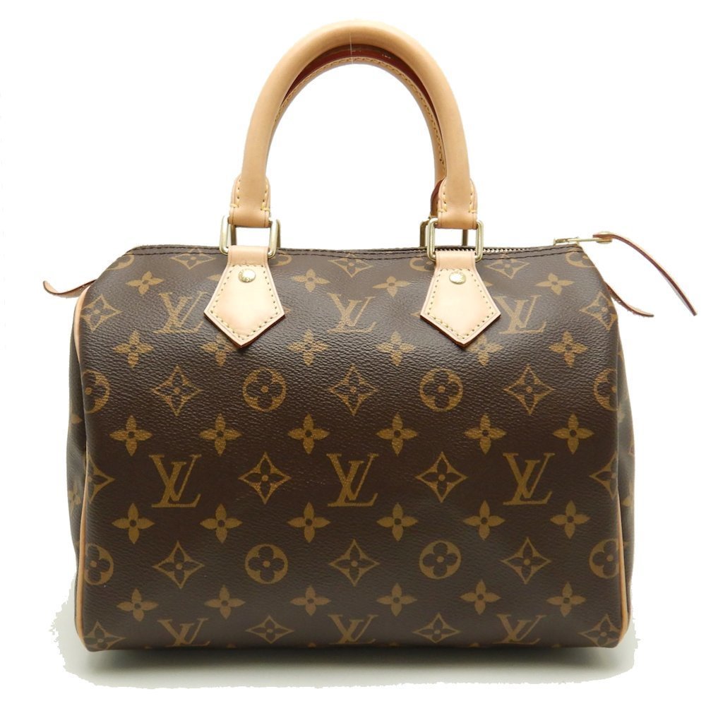 Louis Vuitton Monogram Speedy 25 Brown Mini Shoulder Bag